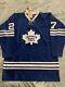 Authentic Mitchell & Ness Frank Mahovlich Toronto Maple Leafs Jersey 52 RARE