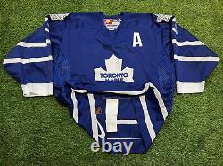 Authentic Nike Mats Sundin Toronto Maple Leafs Hockey Jersey Sz 52