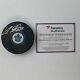 Autographed/Signed AUSTON MATTHEWS Toronto Maple Leafs Hockey Puck Fanatics COA