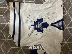 Autographed Toronto Maple Leafs Jersey