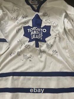 Autographed Toronto Maple Leafs Jersey