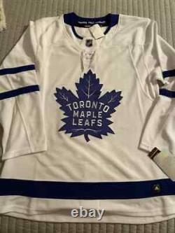 BNWT Toronto Maple Leafs Adidas Authentic Pro Climalite Road White Jersey