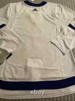 BNWT Toronto Maple Leafs Adidas Authentic Pro Climalite Road White Jersey