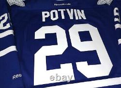 Blue-men-nwt-small Felix Potvin Toronto Maple Leafs Reebok NHL Hockey Jersey