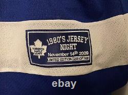 Borje Salming Toronto Maple Leafs 80s Night Jersey CCM XXL