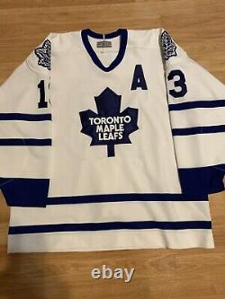 CCM Authentic Sundin Toronto Maple Leafs NHL Jersey Vintage White Home 52