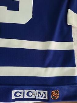 CCM Authentic TBTC Toronto Maple Leafs Doug Gilmour jersey 52 90s vintage RARE