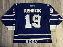 CCM Mikael Renberg Toronto Maple Leafs Blue TML NHL Hockey Jersey Sz XXL