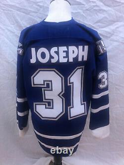 CCM NHL Players Curtis Joseph Toronto Maple Leafs TML Blue Jersey Adult Size XL