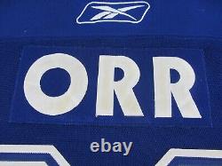 CCM Reebok NHL Center Ice Maple Leafs Jersey #28 Colton Orr, with Vaive autograph