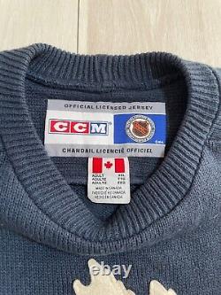 CCM Toronto Maple Leafs Heritage NHL Hockey Jersey Wool Sweater Vintage XXL