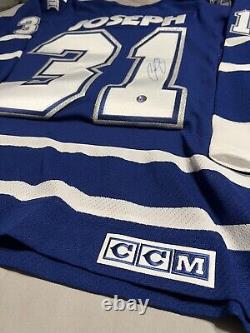 Curtis Joseph Autographed Jersey with Tags #31 Maple Leafs