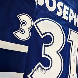 Curtis Joseph signed Toronto Maple Leafs 2000 CCM MIC Pro hockey jersey NHL COA