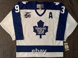 Custom Doug Gilmour CCM Toronto Maple Leafs Jersey Adult Large