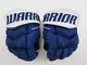 Custom Warrior Covert Toronto Maple Leafs NHL Pro Stock Hockey Player Gloves 13