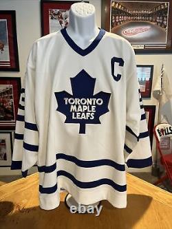 Doug Gilmore White Toronto Maple Leafs Authentic CCM/Maska Jersey- 52
