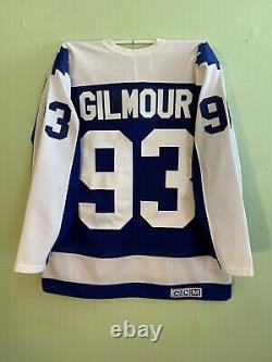 Doug Gilmour 1991-92 Toronto Maple Leafs Jersey CCM Vintage Large