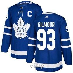 Doug Gilmour Toronto Maple Leafs Adidas Home NHL Hockey Jersey Size 52