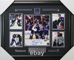 Felix Potvin signed autograph Toronto Maple Leafs 20x24 framed