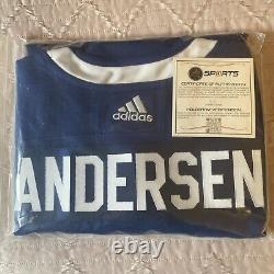 Frederik Andersen Signed Toronto Maple Leafs Jersey NEW Adidas w. COA