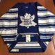 Game Issued CCM Toronto Maple Leafs MLG 65th Anniversary Heritage Jersey Used 52