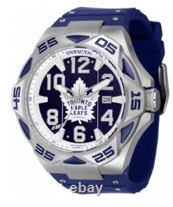 Invicta NHL Toronto Maple Leafs Men's Watch 53mm, Blue 42277 Automatic Pro Diver
