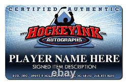 JOHNNY BOWER Signed Northland Goalie Stick Toronto Maple Leafs