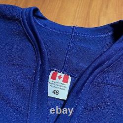 Koho Authentic Darcy Tucker Toronto Maple Leafs NHL Jersey Vintage Blue 46