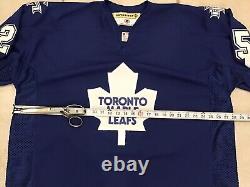 Koho Toronto Maple Leafs Jersey Joe Nieuwendyk NHL Sewn Mens 2XL Blue