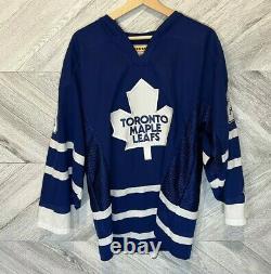 Koho Toronto Maple Leafs Tie Domi Hockey Jersey Mens Adult Medium Blue Vintage