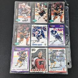 Lot Of 12 Signed Hockey Cards Boston Bruins, Philly Flyers, Toronto Maple Leafs