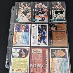 Lot Of 12 Signed Hockey Cards Boston Bruins, Philly Flyers, Toronto Maple Leafs