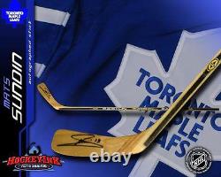 MATS SUNDIN Signed Easton Stick Toronto Maple Leafs