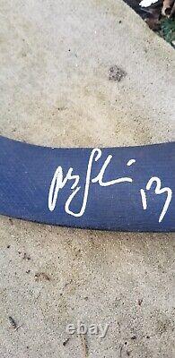 MATTS SUNDIN Signed Stick Pinnacle Redemption Giveaway Toronto Maple Leafs # 113