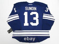 Mats Sundin Toronto Maple Leafs Authentic Third Reebok Edge 2.0 Jersey Size 60