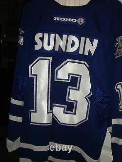 Mats Sundin Toronto Maple Leafs jersey Mats Sundin #13
