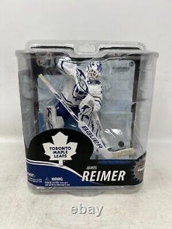 Mcfarlane NHL Series 30 James Reimer Toronto Maple Leafs White Jersey Figurine