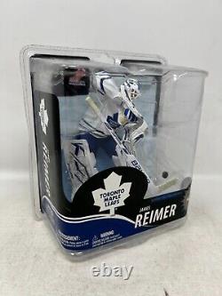 Mcfarlane NHL Series 30 James Reimer Toronto Maple Leafs White Jersey Figurine