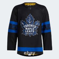 Men Toronto Maple Leafs adidas Authentic X Drew House Flipside Alternate Jersey