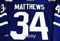 Men-nwt-small Auston Matthews Toronto Maple Leafs Reebok NHL Hockey Jersey