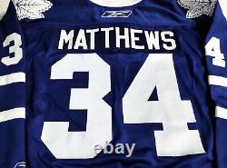 Men-nwt-xl Auston Matthews Toronto Maple Leafs Blue/home Reebok Hockey Jersey