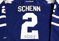 Men-nwt-xl Luke Schenn Toronto Maple Leafs Blue/home Reebok NHL Hockey Jersey