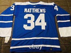 Men's 2022-23 Toronto Maple Leafs Austin Matthews Reverse Retro Jersey, XL(54)
