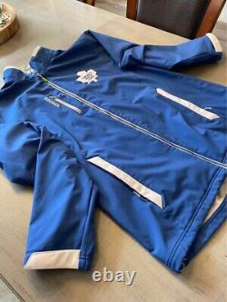 Men's Reebok Toronto Maple Leafs Centre Ice collection zip up jacket XL