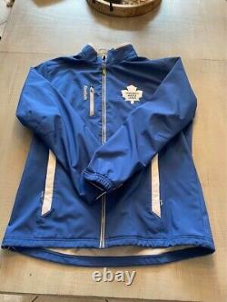 Men's Reebok Toronto Maple Leafs Centre Ice collection zip up jacket XL