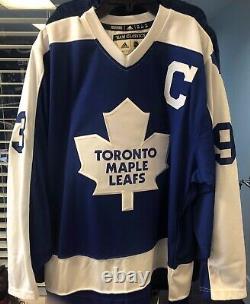 Men's Toronto Maple Leafs Adidas Doug Gilmour 1978 Authentic Pro Blue Jersey