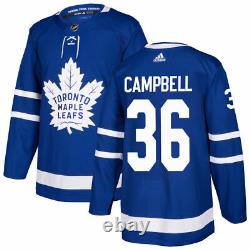 Men's Toronto Maple Leafs Jack Campbell Home adidas Blue Player Hockey Jersey