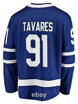 Men's Toronto Maple Leafs John Tavares Fanatics Blue Home Breakaway Jersey M