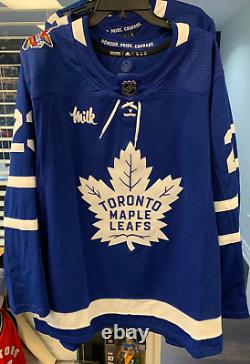 Men's Toronto Maple Leafs Matthew Knies adidas Hockey Jersey withPatches