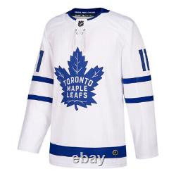 Men's Toronto Maple Leafs Max Domi Away adidas White Player Hockey Jersey